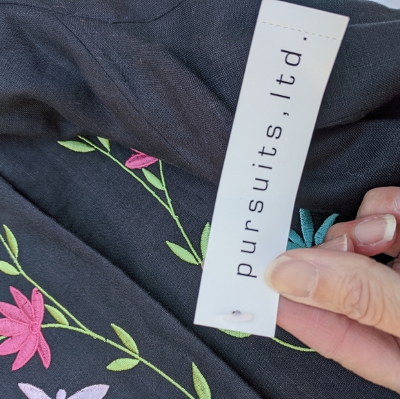PURSUITS LTD. FLORAL DESIGN JACKET! NWT! - Picture 13 of 16